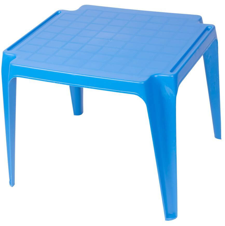 Detský, plastový stôl TAVOLO BABY Blue, modrý